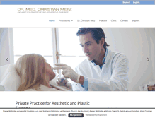 Tablet Screenshot of plastische-chirurgie-praxis.de